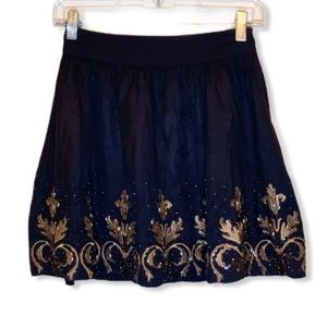 FOREVER 21 Western Beaded Skirt